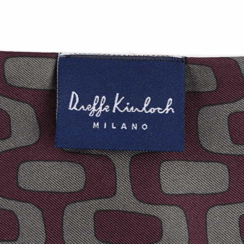 DIEFFE KINLOCH DIEFFE KINLOCH＜ディエッフェ キンロック＞ ネッカチーフ WINE