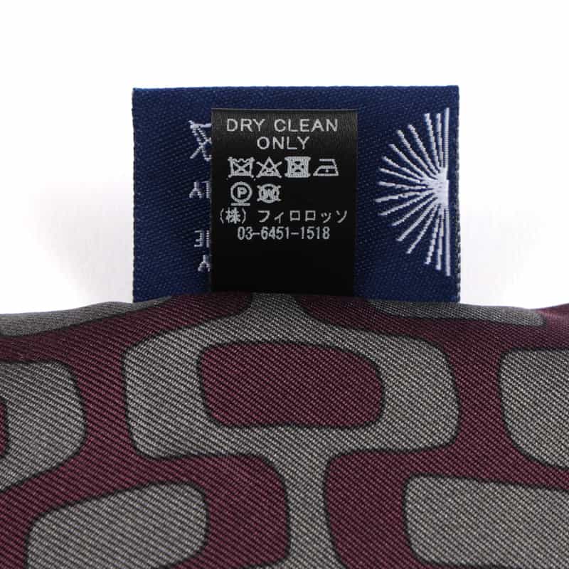 DIEFFE KINLOCH DIEFFE KINLOCH＜ディエッフェ キンロック＞ ネッカチーフ WINE