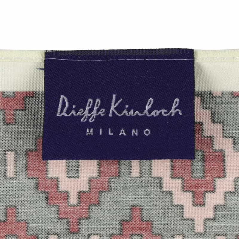DIEFFE KINLOCH DIEFFE KINLOCH＜ディエッフェ キンロック＞ ハンカチ GRAY