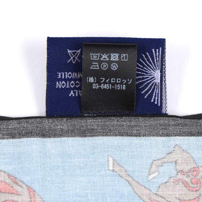 DIEFFE KINLOCH DIEFFE KINLOCH＜ディエッフェ キンロック＞ ハンカチ BLUE