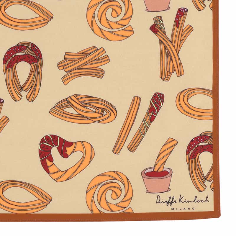 DIEFFE KINLOCH DIEFFE KINLOCH＜ディエッフェ キンロック＞ ハンカチ BEIGE