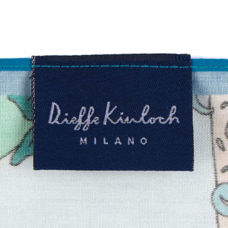 DIEFFE KINLOCH DIEFFE KINLOCH＜ディエッフェ キンロック＞ ハンカチ BLUE