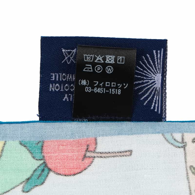 DIEFFE KINLOCH DIEFFE KINLOCH＜ディエッフェ キンロック＞ ハンカチ BLUE