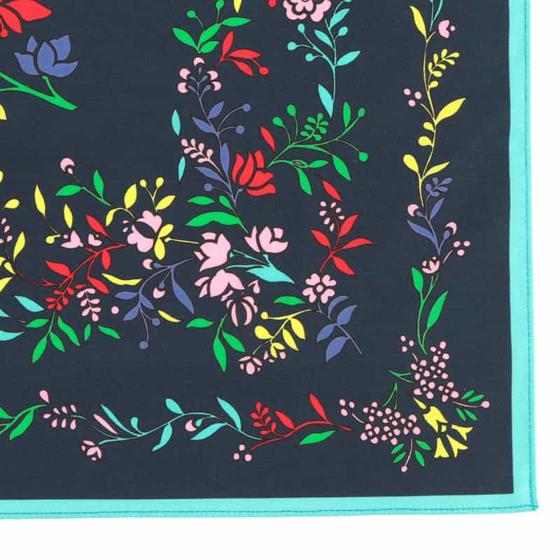 DIEFFE KINLOCH DIEFFE KINLOCH＜ディエッフェ キンロック＞ ハンカチ NAVY