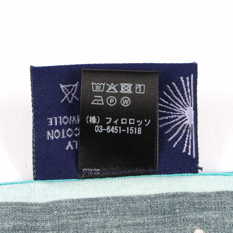 DIEFFE KINLOCH DIEFFE KINLOCH＜ディエッフェ キンロック＞ ハンカチ NAVY