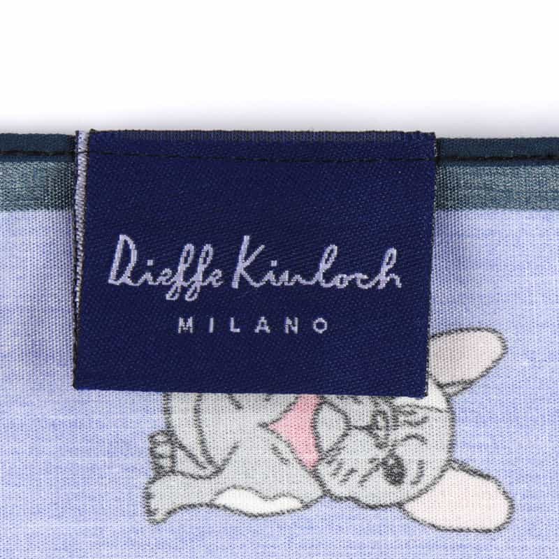 DIEFFE KINLOCH DIEFFE KINLOCH＜ディエッフェ キンロック＞ ハンカチ BLUE