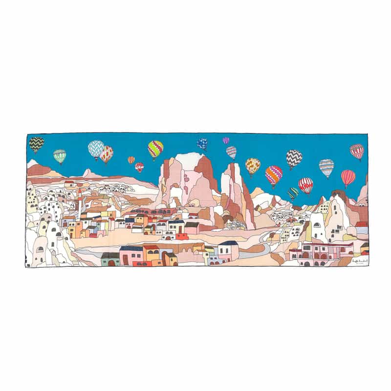 DIEFFE KINLOCH DIEFFE KINLOCH＜ディエッフェ キンロック＞ スカーフ BLUE