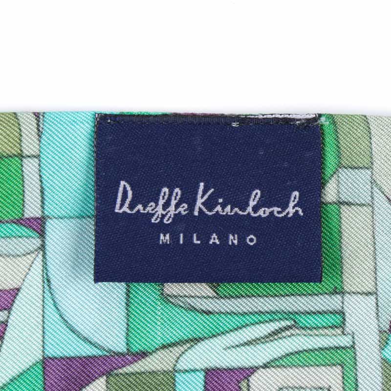 DIEFFE KINLOCH DIEFFE KINLOCH＜ディエッフェ キンロック＞ネッカチーフ BLUE
