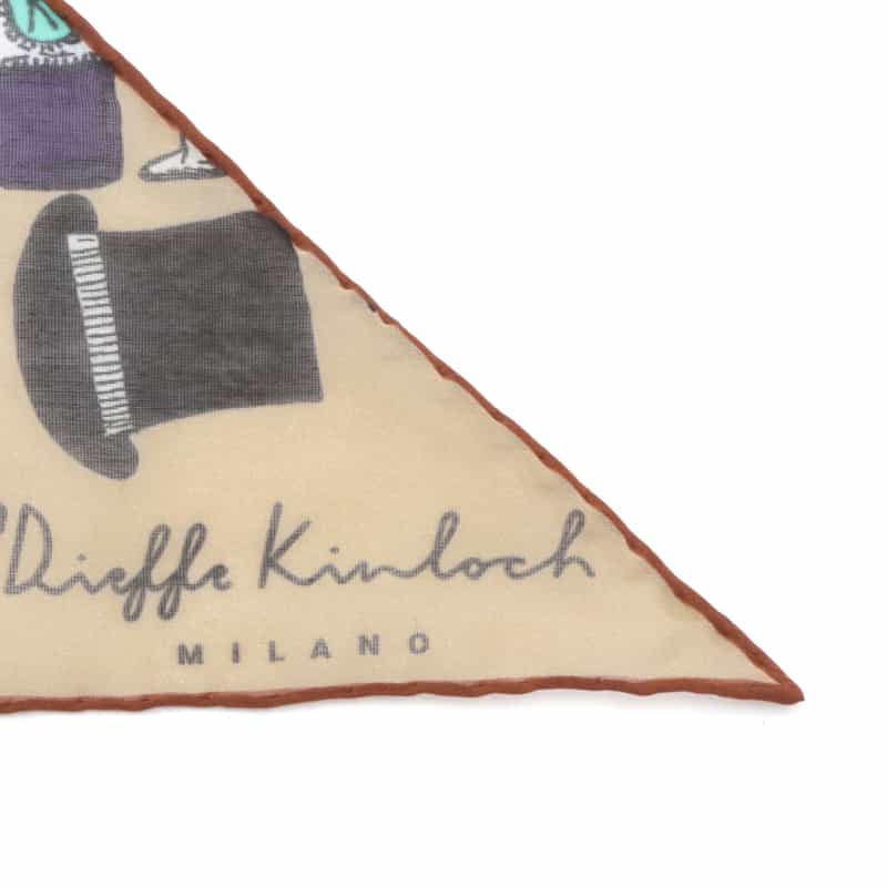 DIEFFE KINLOCH DIEFFE KINLOCH<ディエッフェ キンロック> ネッカチーフ BEIGE
