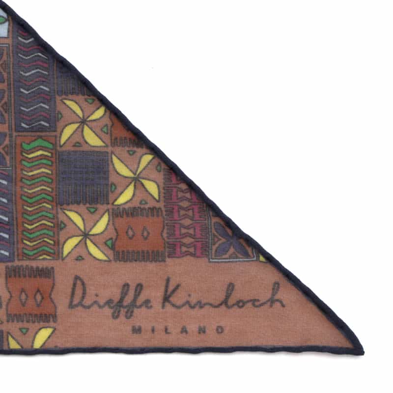 DIEFFE KINLOCH DIEFFE KINLOCH<ディエッフェ キンロック> ネッカチーフ BROWN