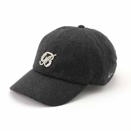 MADISONBLUE ＜マディソンブルー＞ パールビーズロゴ刺繍キャップ