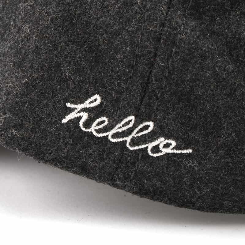 MADISONBLUE MADISONBLUE ＜マディソンブルー＞ パールビーズロゴ刺繍キャップ GRAY