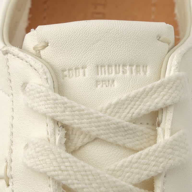 FOOT INDUSTRY FOOT INDUSTRY＜フットインダストリー＞ スニーカー WHITE