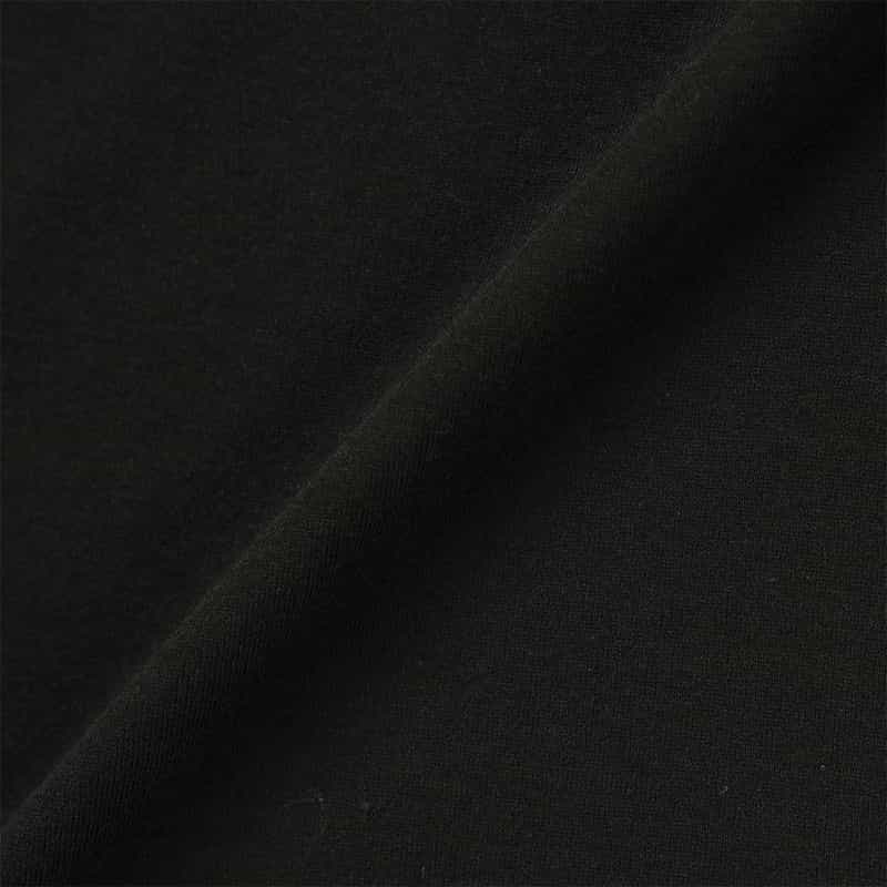 AURALEE AURALEE＜オーラリー＞ タートルネックコットンTシャツ BLACK