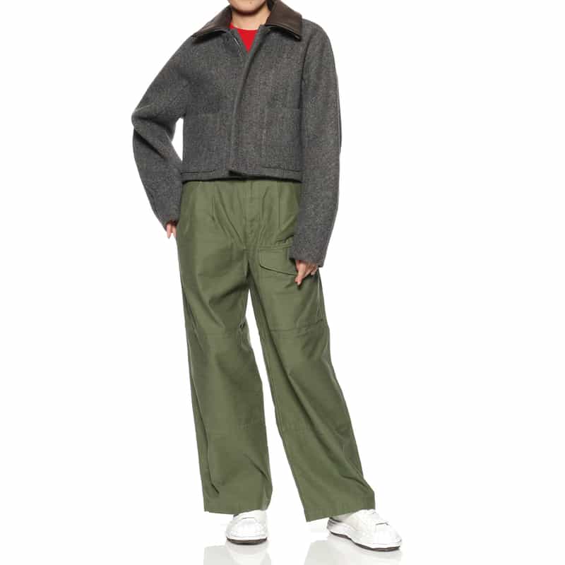 AURALEE AURALEE＜オーラリー＞ ウールブルゾン GRAY