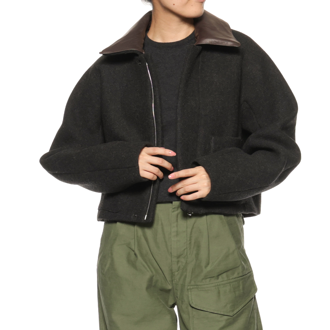 AURALEE＜オーラリー＞ ウールブルゾン