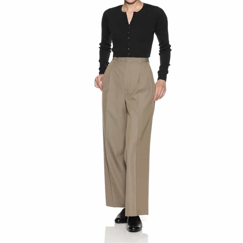 AURALEE AURALEE＜オーラリー＞ ニットカーディガン GRAY