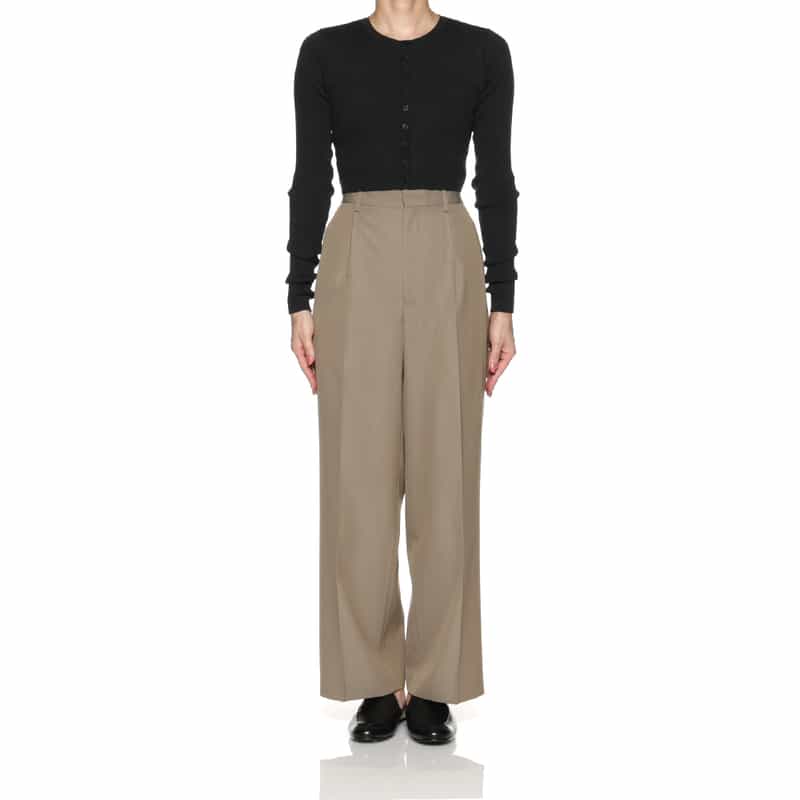 AURALEE AURALEE＜オーラリー＞ ニットカーディガン GRAY