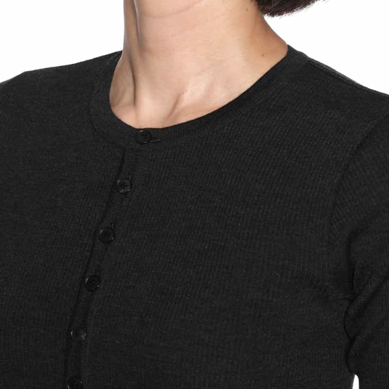 AURALEE AURALEE＜オーラリー＞ ニットカーディガン GRAY