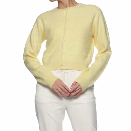 AURALEE<オーラリー> ベビーアルパカ ニットカーディガン