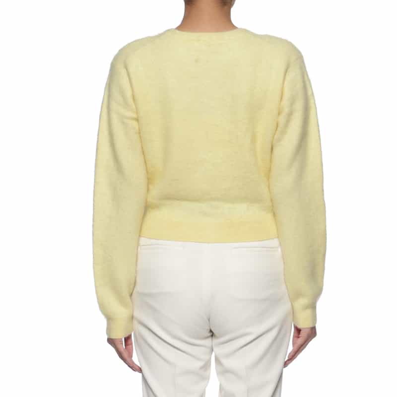 AURALEE AURALEE＜オーラリー＞ ベビーアルパカ ニットカーディガン IVORY