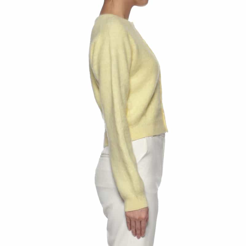 AURALEE AURALEE＜オーラリー＞ ベビーアルパカ ニットカーディガン IVORY