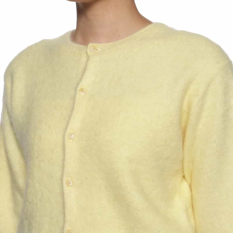 AURALEE AURALEE＜オーラリー＞ ベビーアルパカ ニットカーディガン IVORY