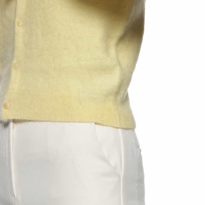 AURALEE AURALEE＜オーラリー＞ ベビーアルパカ ニットカーディガン IVORY