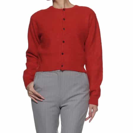 AURALEE<オーラリー> ベビーアルパカ ニットカーディガン