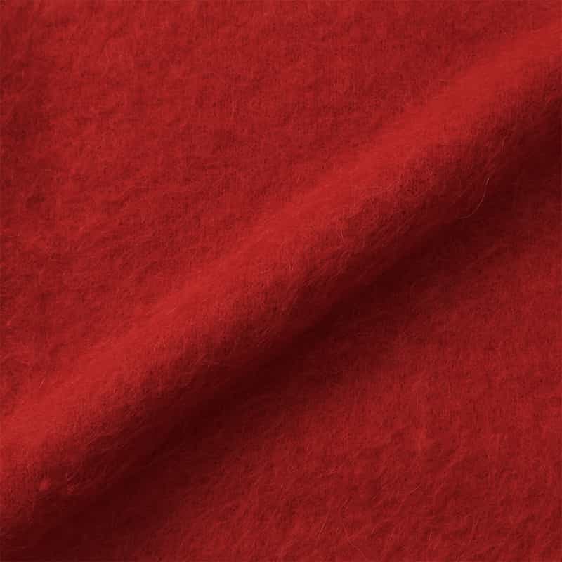 AURALEE AURALEE＜オーラリー＞ ベビーアルパカ ニットカーディガン RED