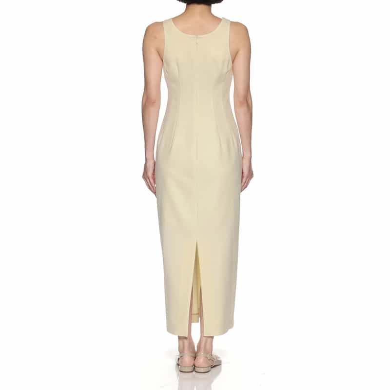 AURALEE AURALEE＜オーラリー＞ ノースリーブドレス IVORY