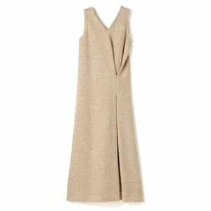 AURALEE＜オーラリー＞ Vネックドレープドレス