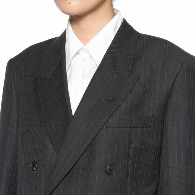 AURALEE AURALEE＜オーラリー＞ セットアップ ダブルジャケット NAVY