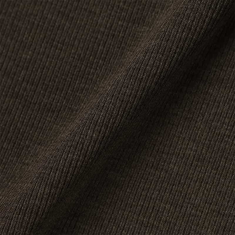 AURALEE AURALEE＜オーラリー＞ クルーネックニットプルオーバー BROWN