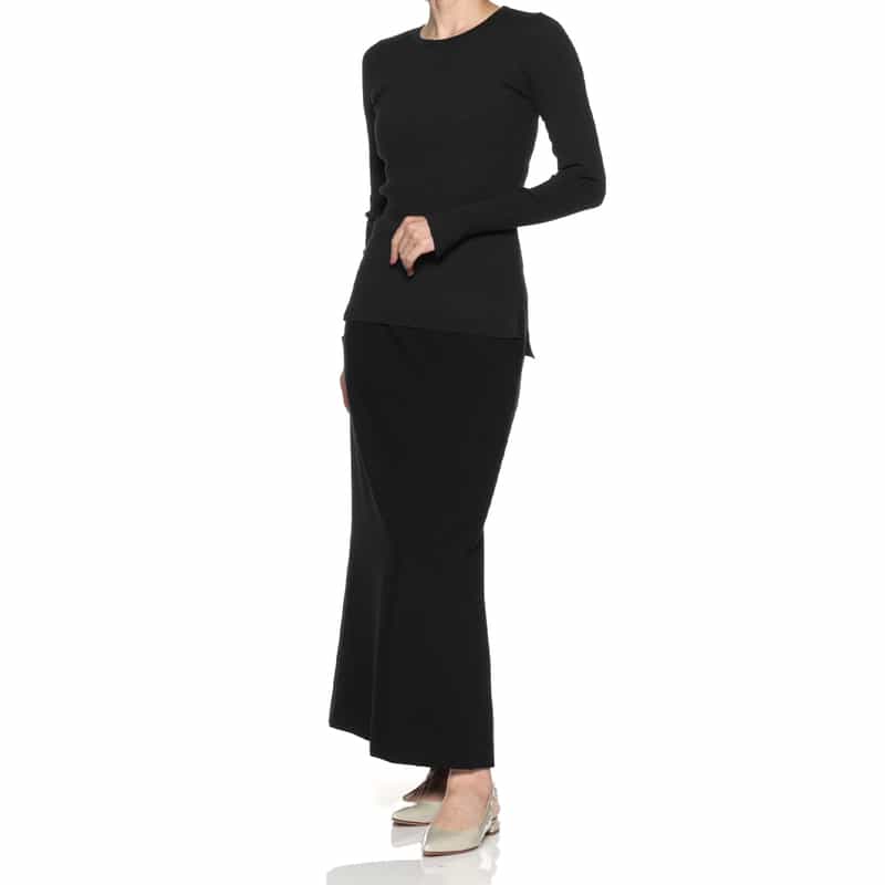 AURALEE AURALEE＜オーラリー＞ クルーネックニットプルオーバー GRAY