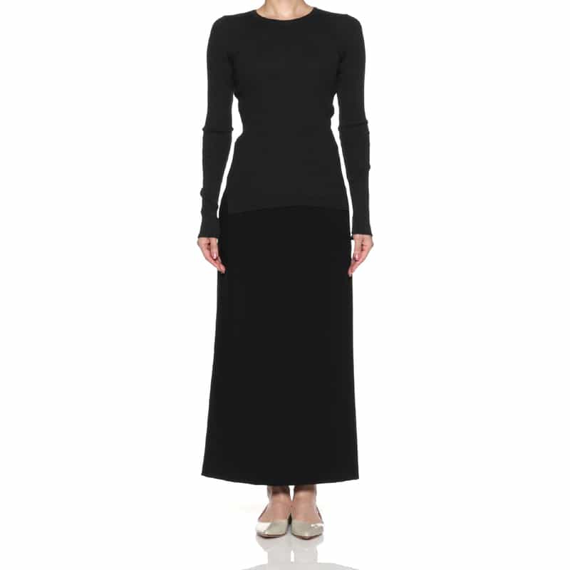 AURALEE AURALEE＜オーラリー＞ クルーネックニットプルオーバー GRAY