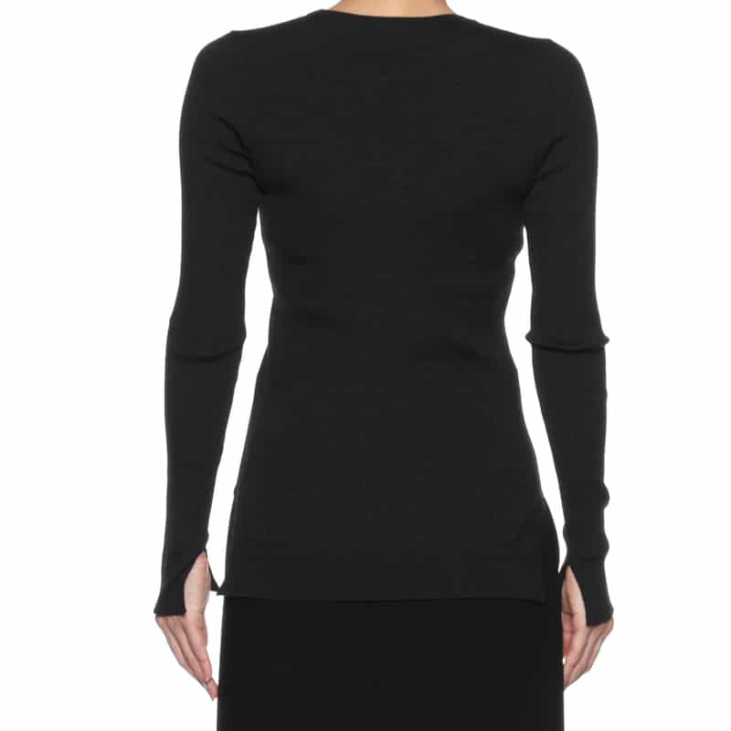 AURALEE AURALEE＜オーラリー＞ クルーネックニットプルオーバー GRAY