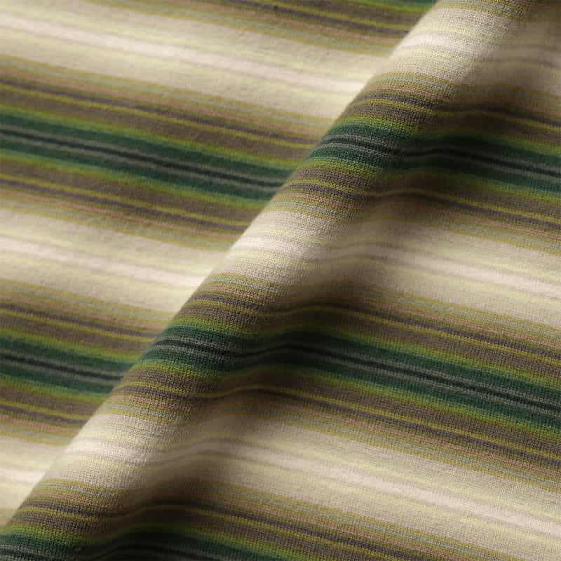 AURALEE AURALEE＜オーラリー＞ ロングスリーブボーダー柄Tシャツ BROWN