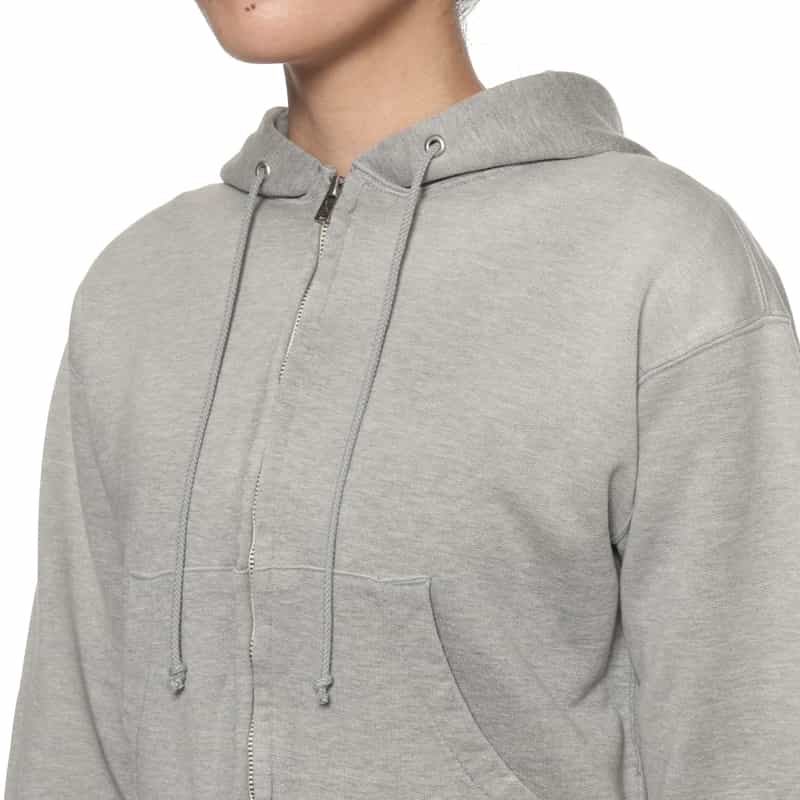 AURALEE AURALEE＜オーラリー＞ ジップアップスウェットフーディ GRAY