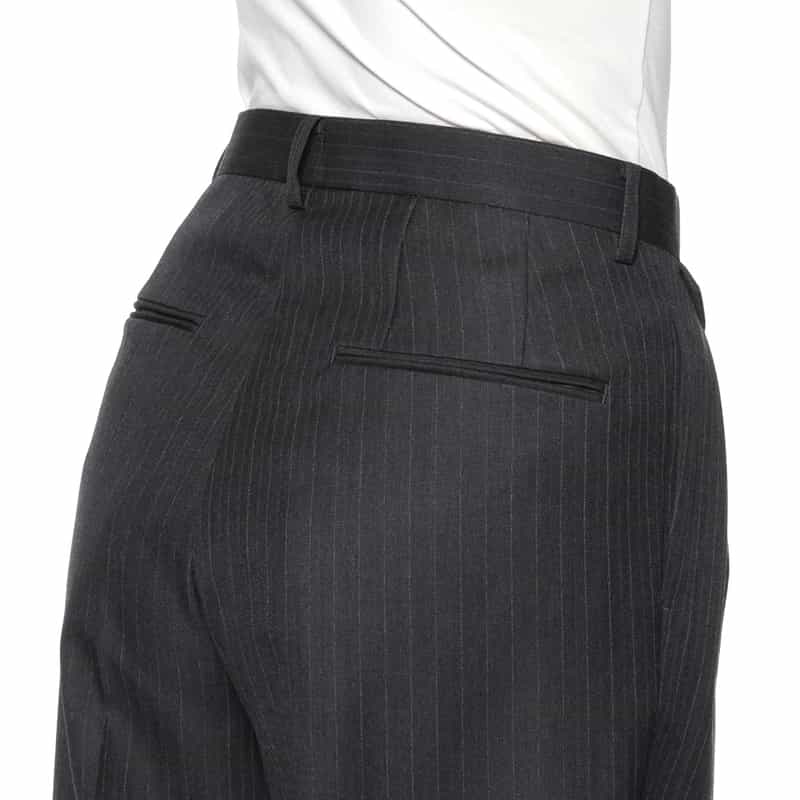 AURALEE AURALEE＜オーラリー＞ セットアップ ストライプ柄タックパンツ NAVY