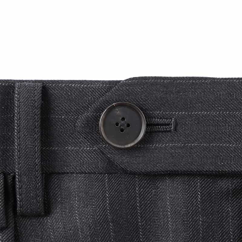 AURALEE AURALEE＜オーラリー＞ セットアップ ストライプ柄タックパンツ NAVY