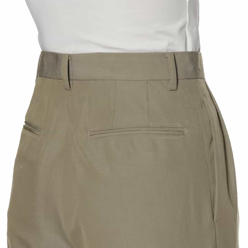 AURALEE AURALEE＜オーラリー＞ タック入りウールパンツ KHAKI