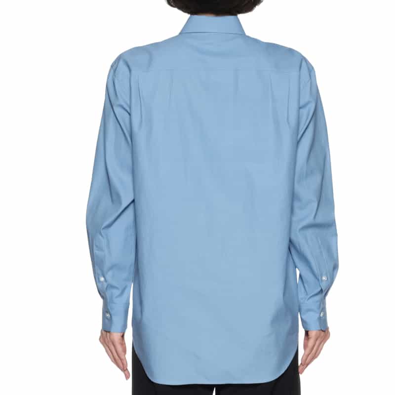 AURALEE AURALEE＜オーラリー＞ レギュラーカラーシャツ BLUE