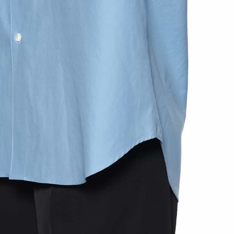 AURALEE AURALEE＜オーラリー＞ レギュラーカラーシャツ BLUE