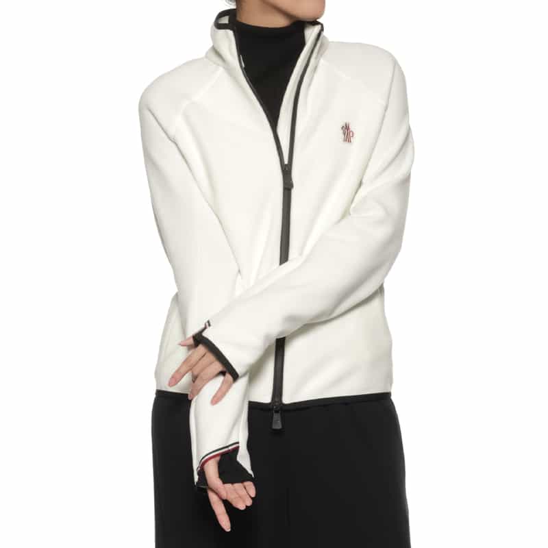 MONCLER GRENOBLE ＜モンクレール グルノーブル＞ジップアップ フリースジップアップブルゾン