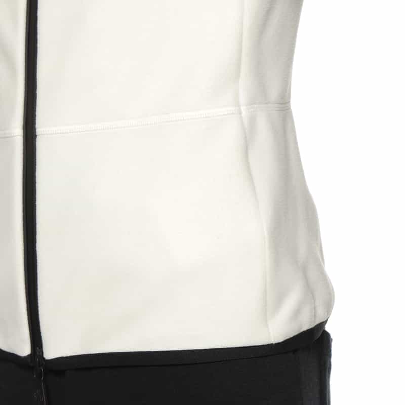 MONCLER GRENOBLE MONCLER GRENOBLE ＜モンクレール グルノーブル＞ジップアップ フリースジップアップブルゾン WHITE