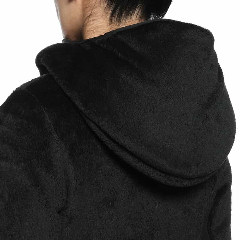 MONCLER GRENOBLE MONCLER GRENOBLE ＜モンクレール グルノーブル＞ジップアップ フーデッドダウンブルゾン BLACK