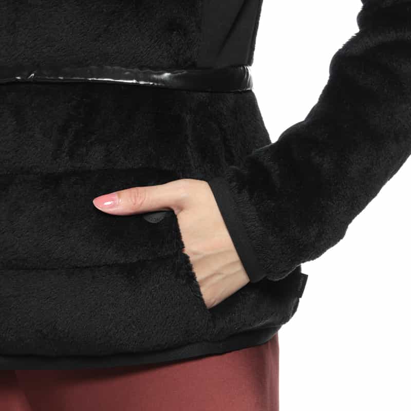 MONCLER GRENOBLE MONCLER GRENOBLE ＜モンクレール グルノーブル＞ジップアップ フーデッドダウンブルゾン BLACK