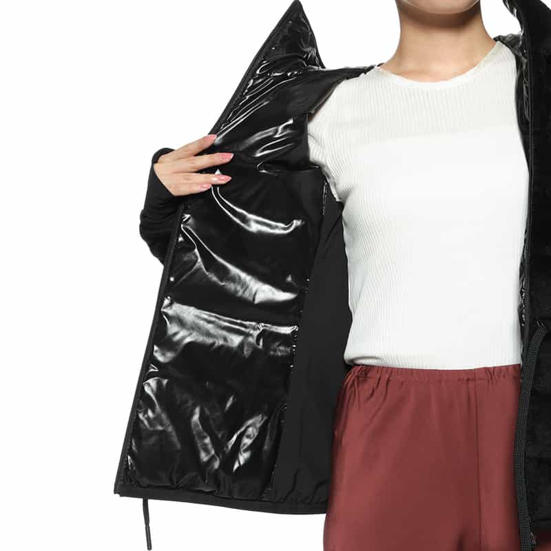 MONCLER GRENOBLE MONCLER GRENOBLE ＜モンクレール グルノーブル＞ジップアップ フーデッドダウンブルゾン BLACK