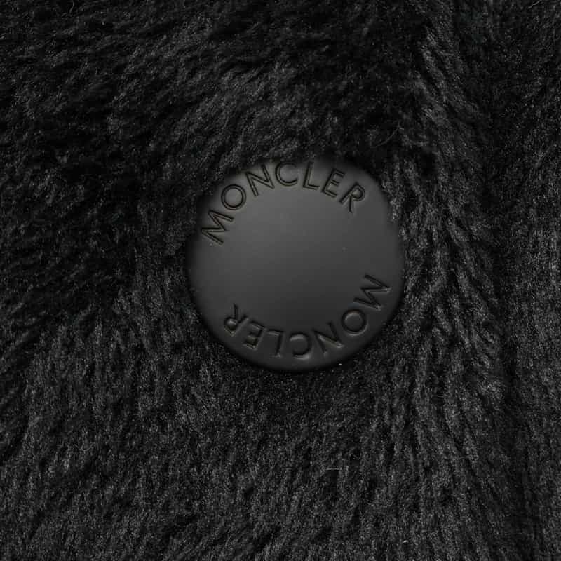 MONCLER GRENOBLE MONCLER GRENOBLE ＜モンクレール グルノーブル＞ジップアップ フーデッドダウンブルゾン BLACK